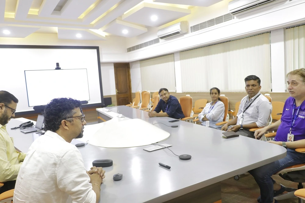 Exploring collaboration opportunities between KaiSemi Control Systems Pvt Ltd. and Technopark.