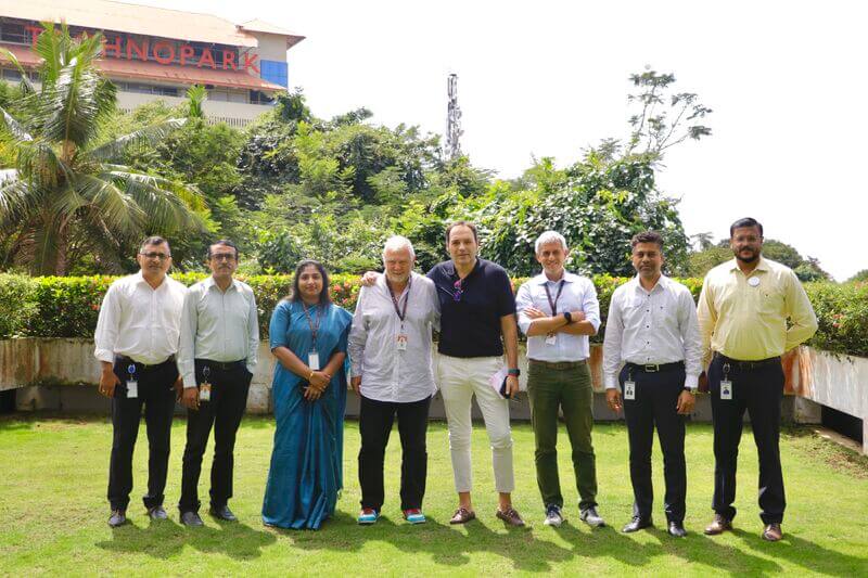 E-team Delegation visits Technopark