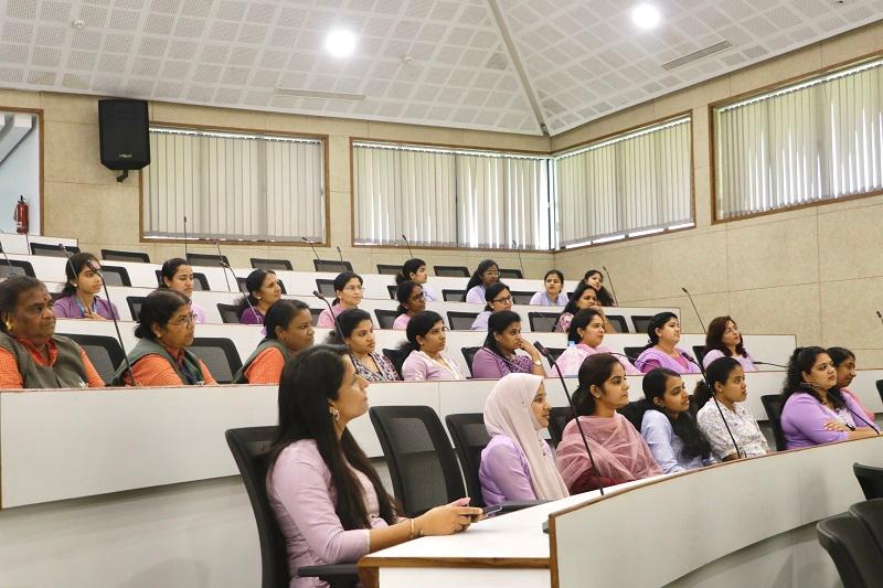 Women staff of Park Centre.