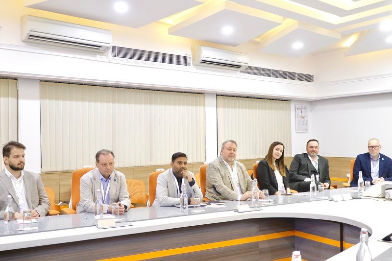 The high-level delegation from Switzerland-based IT and telecommunications industry service provider at Technopark