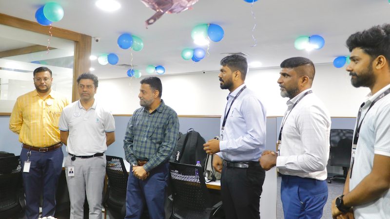 CEO Technopark; Mr. Vasanth Varada, DGM Marketing & Customer Relationship; Mr. George Jacob, Assistant Manager (Marketing); with GNX leadership.