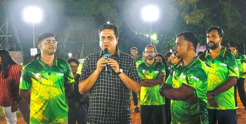 Drug Free Kerala: MLAs  play friendly cricket match