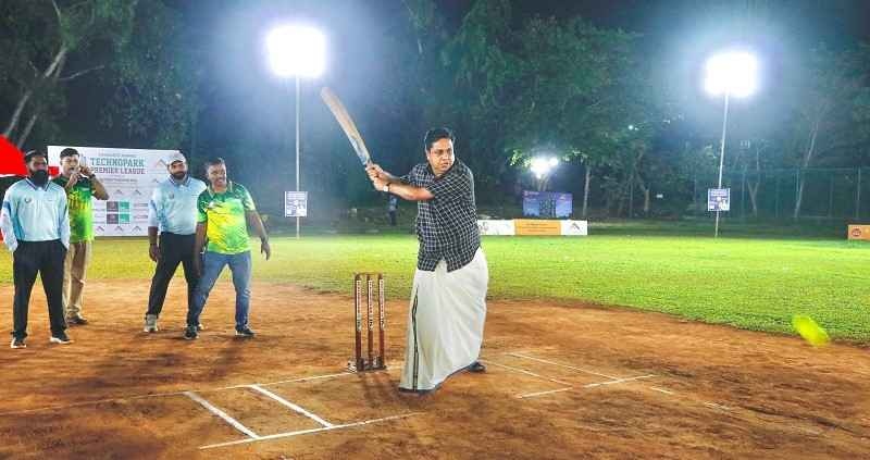 Drug Free Kerala: MLAs  play friendly cricket match at Technopark