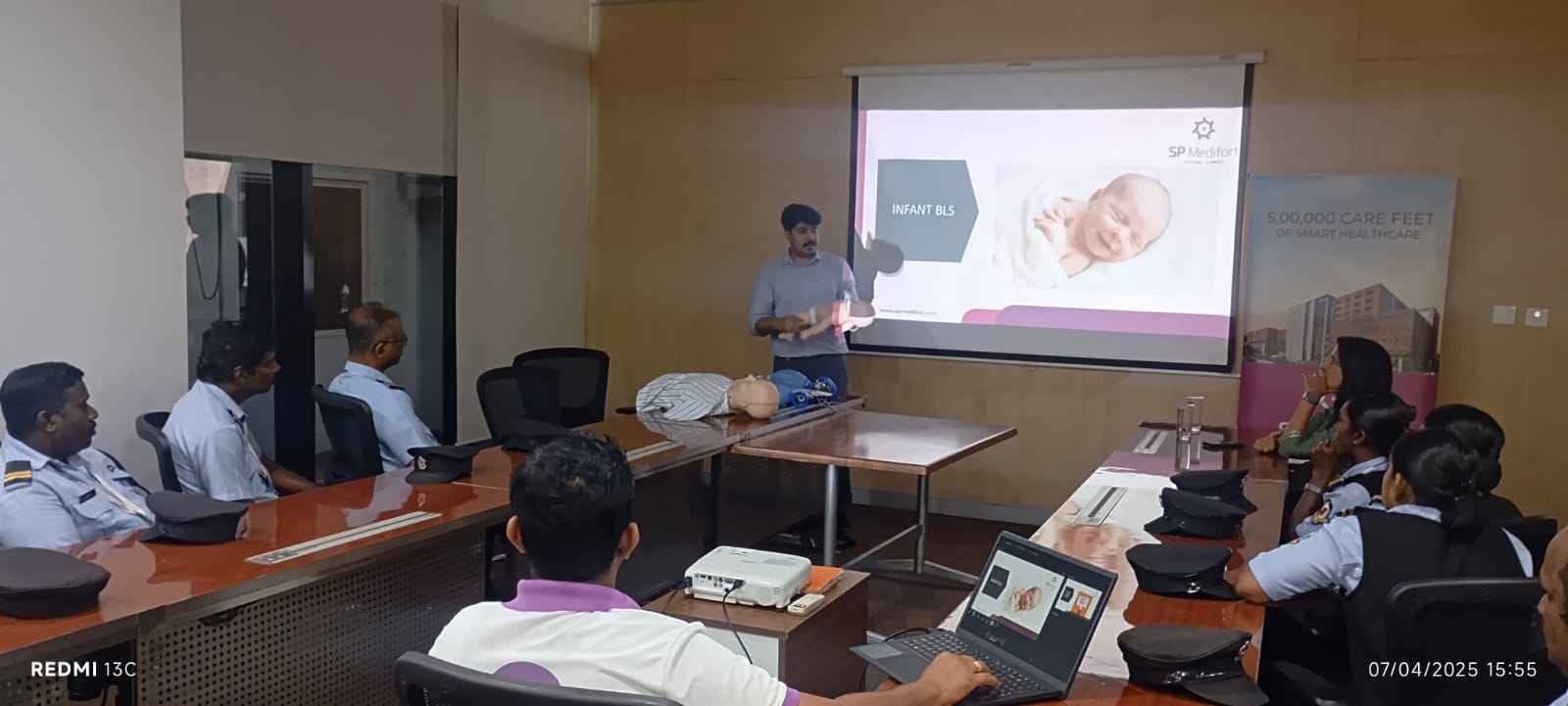 Insightful Session on Cardiopulmonary Resuscitation (CPR) held at Technopark Phase III on World Health Day