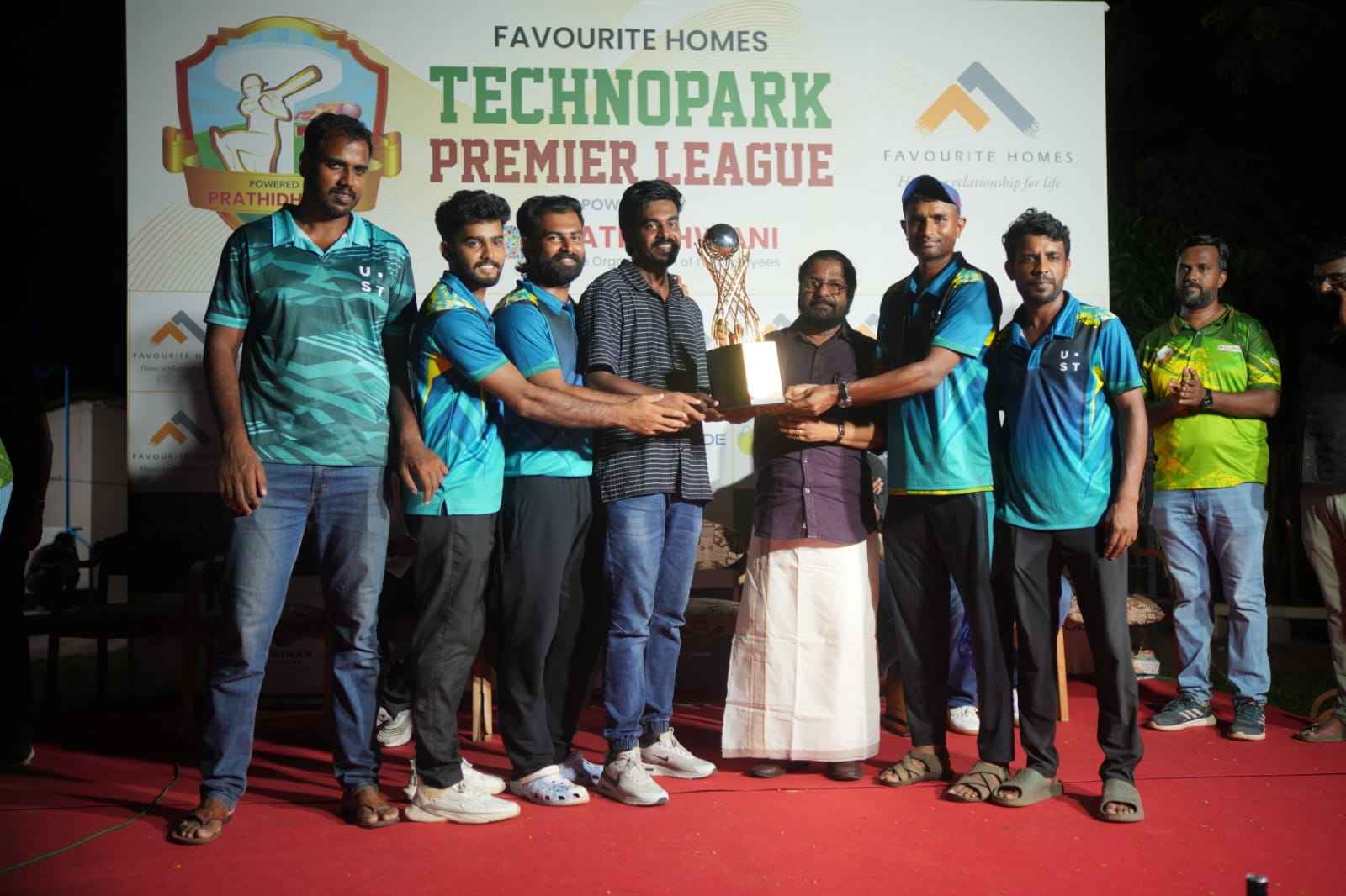 Favourite Homes Prathidhwani TPL Phase 2 Runners up, UST.