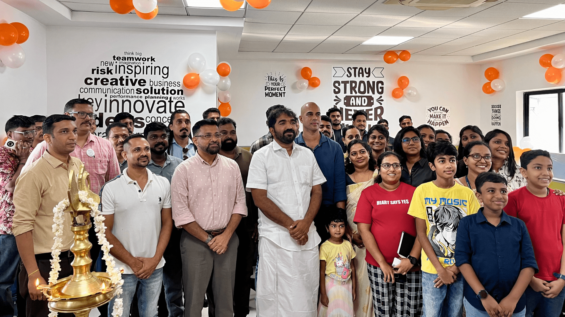 Friends, family, well-wishers, and special guests at the Tricta Technologies launch.
