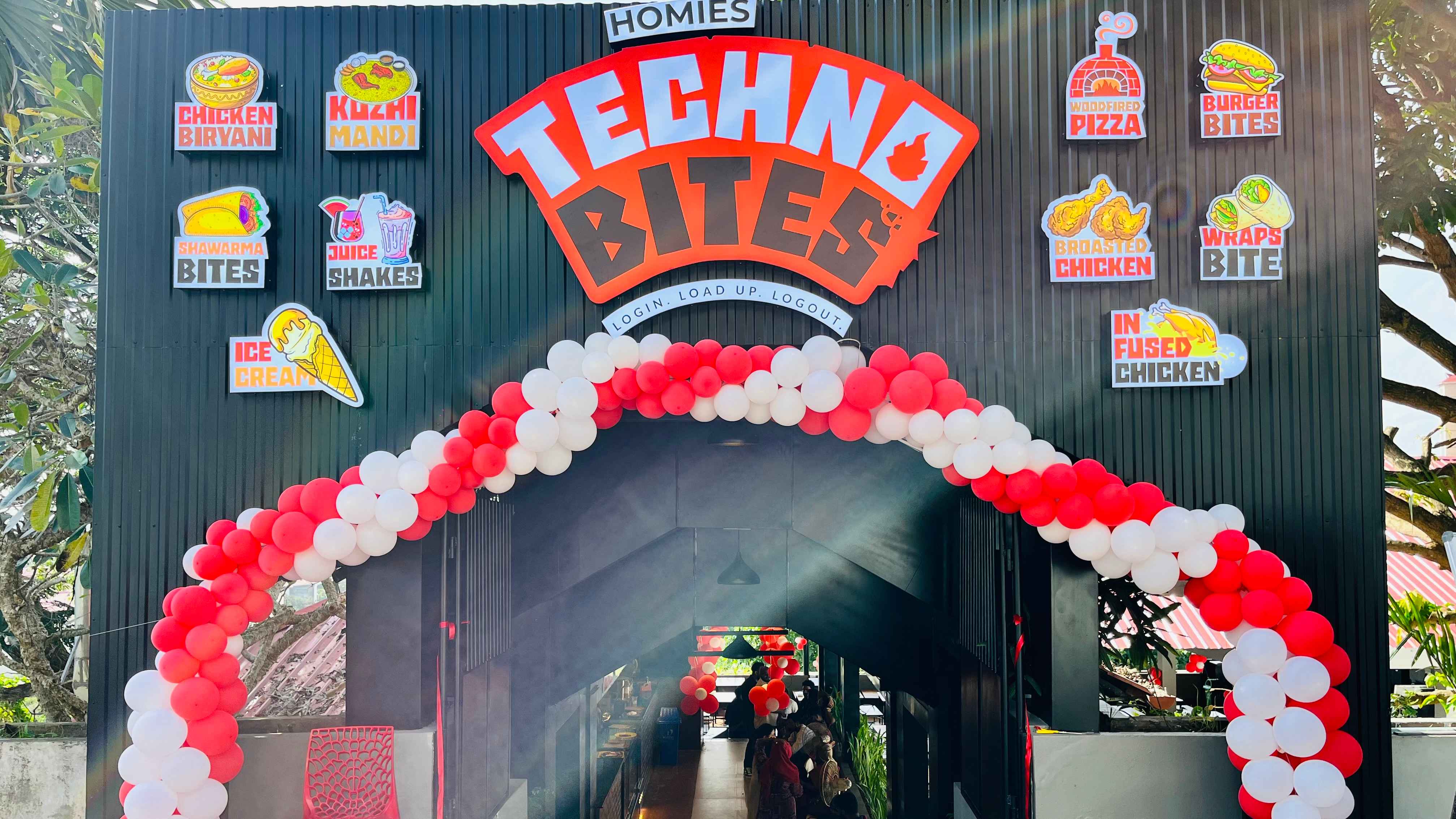 The newly opened restaurant, Techno Bites, by the Homies Group, located in the canteen building, opposite Bhavani, Phase I.