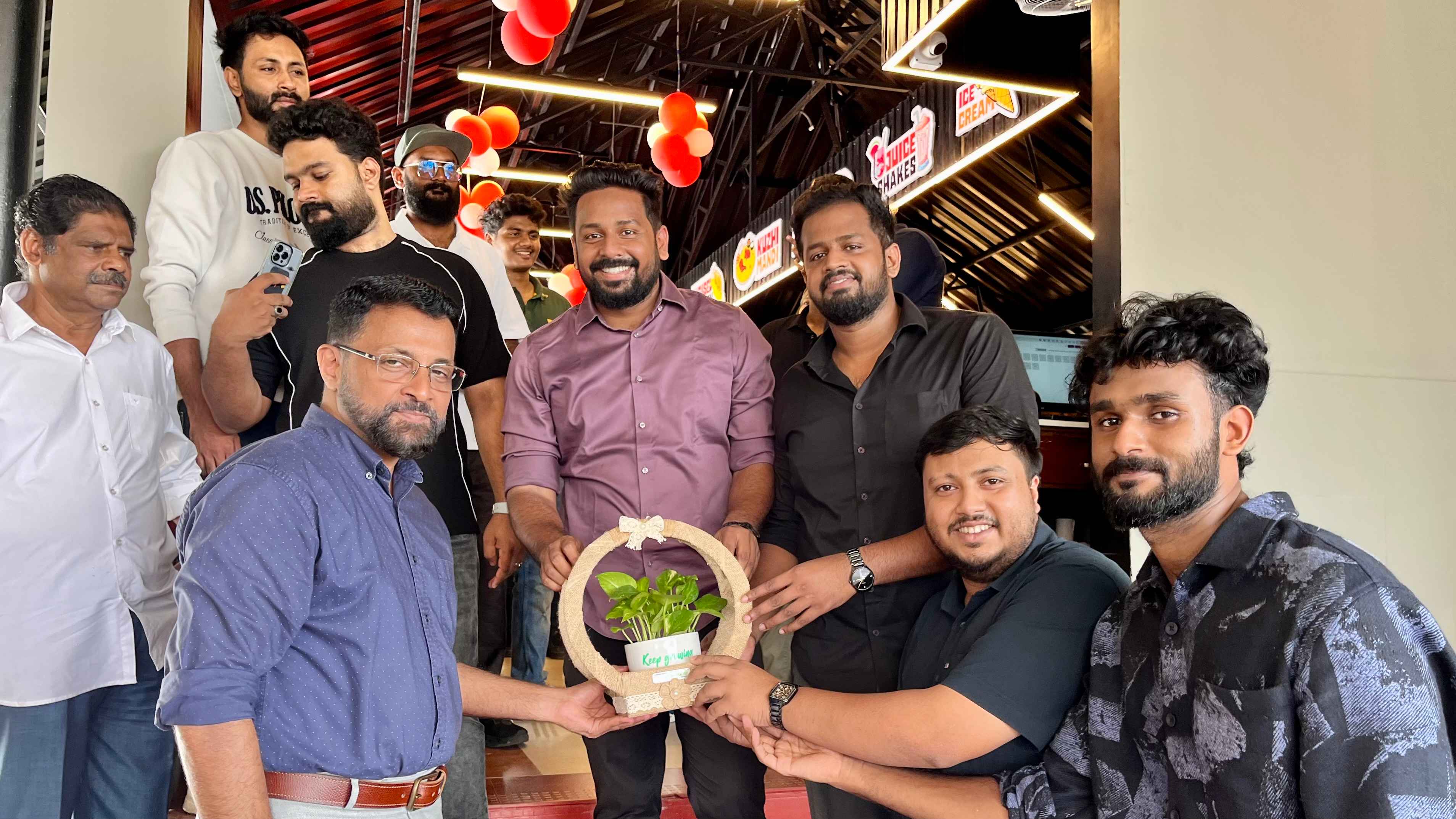 CEO Technopark wishing the Techno Bites team success and growth.