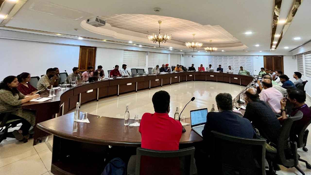 Pre-bid meeting with eligible tenderers held at Park Centre for the IT building to be constructed by Technopark under the ‘QUAD’ Project.