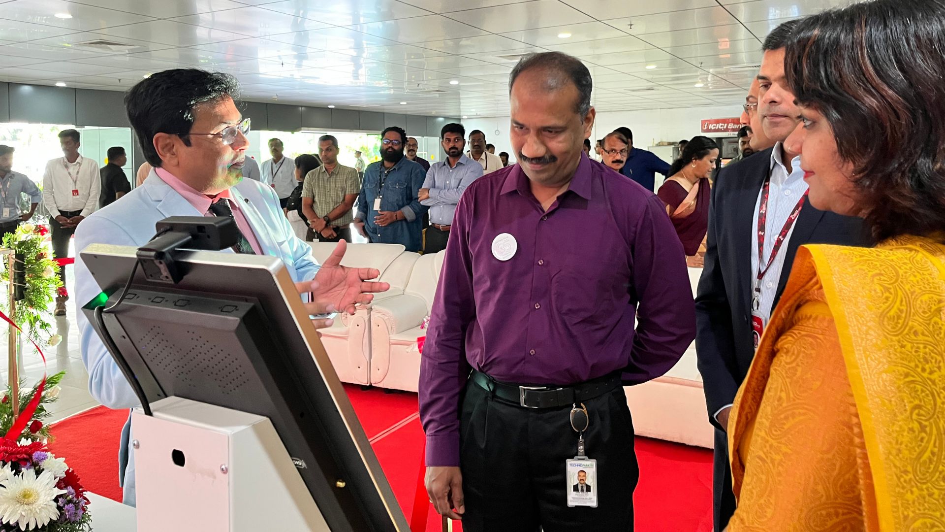 South Indian Bank (SIB) launches its new Smart Counter at Thejaswini Building, Technopark.