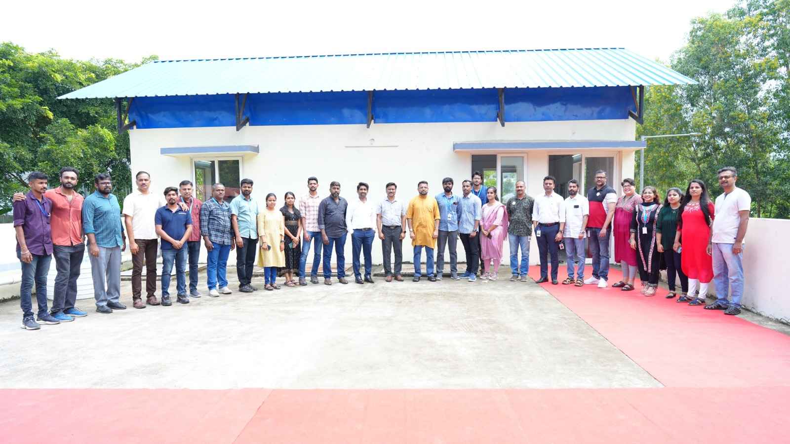 Team Technopark at the launch of the new STP.