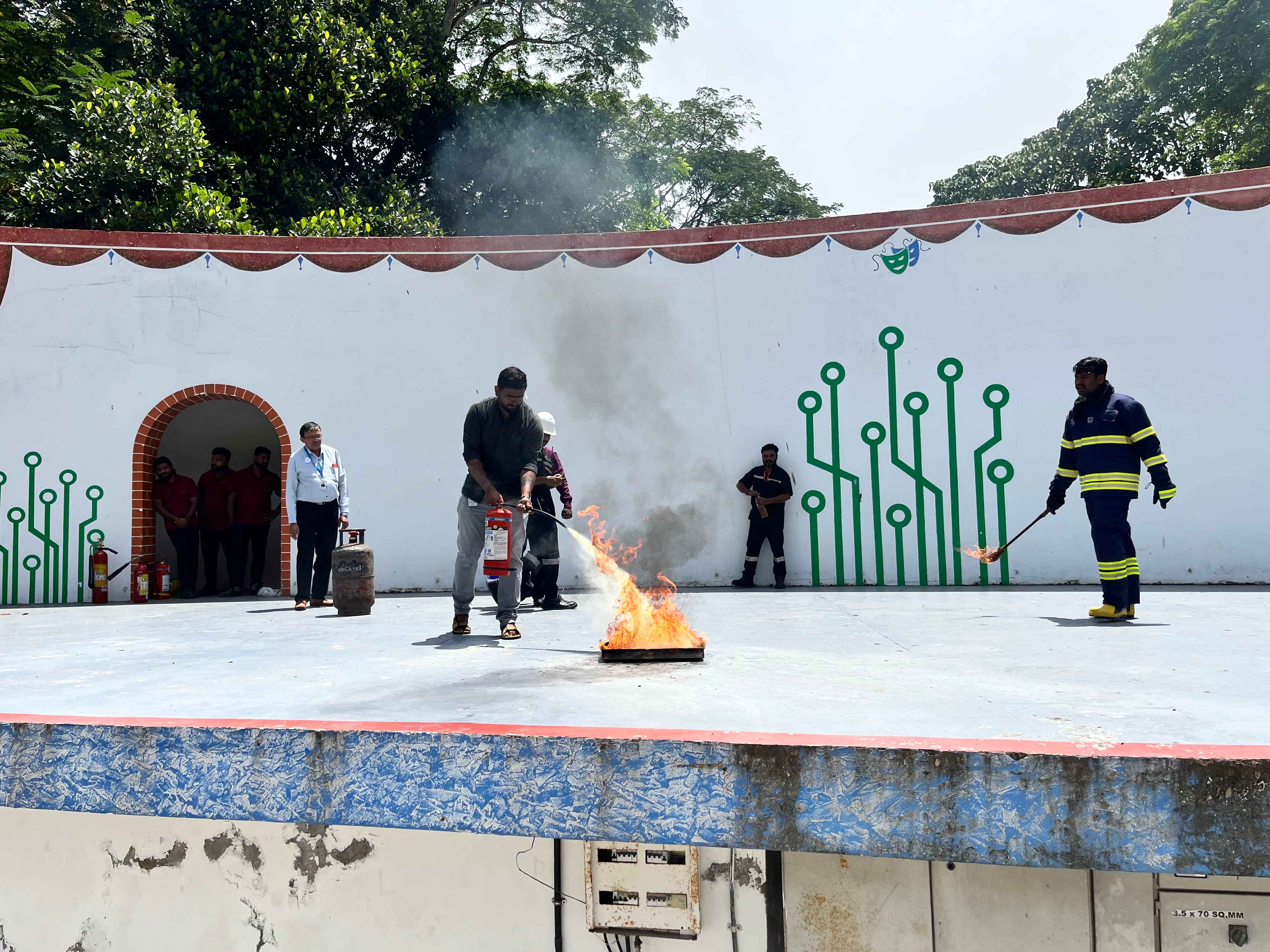 Mock Fire & Evacuation Drill for Park Centre Officials