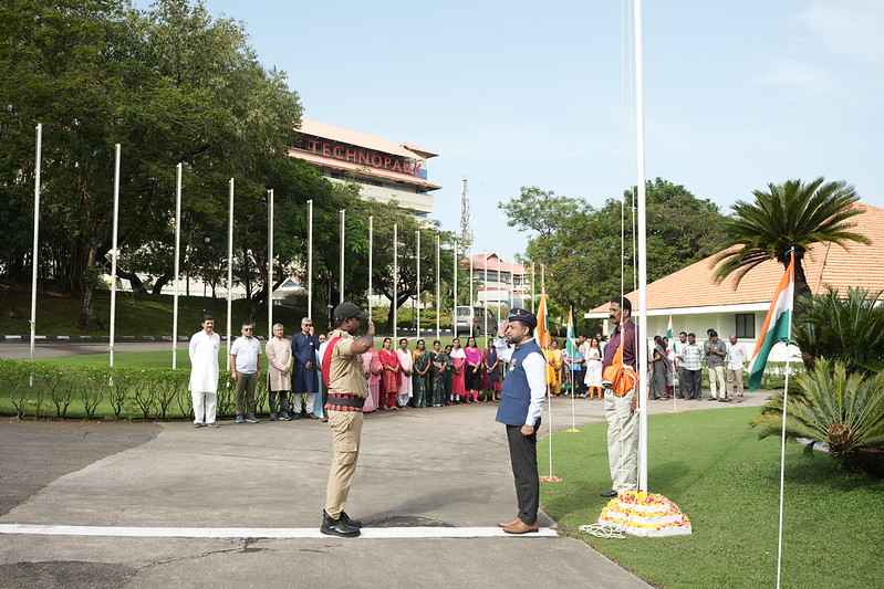Independence Day celebrations at Phase I.