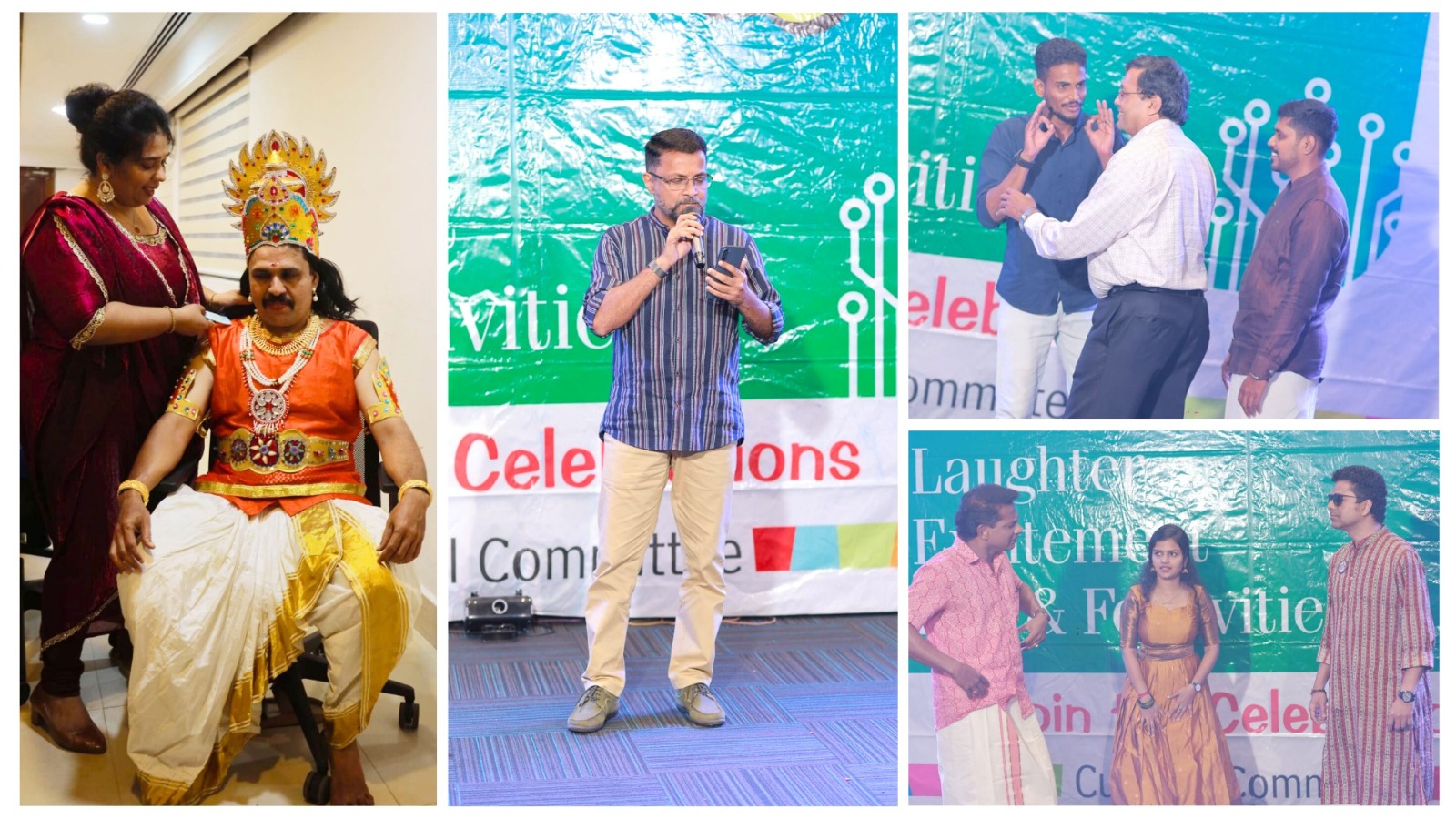 Col Sanjeev Nair (Retd), CEO Technopark, joins the fun!