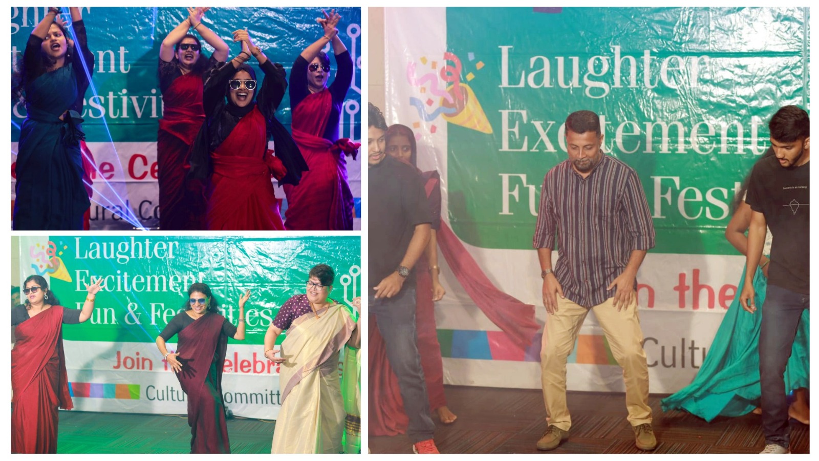 CEO Technopark shows off his dancing skills.